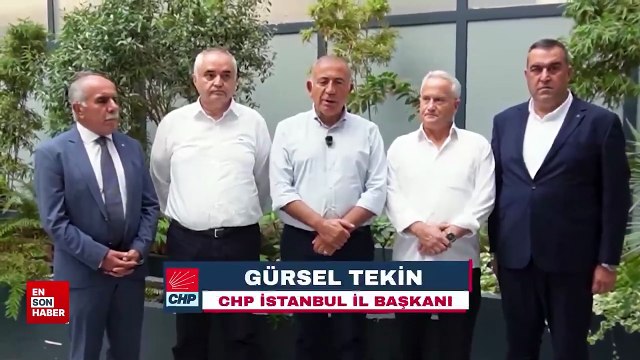 CHP İstanbul İl Başkanı olarak atanan Gürsel Tekin: Biz göreve başladık