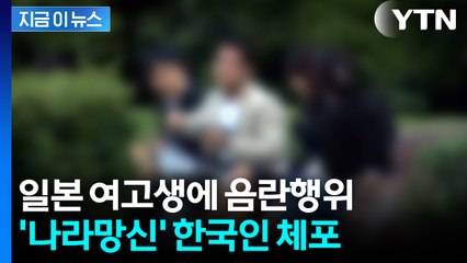 “몸 만진 것은 사실이지만"...한국인 남성, 日 고등학생 성추행 혐의로 체포 [지금이뉴스] / YTN