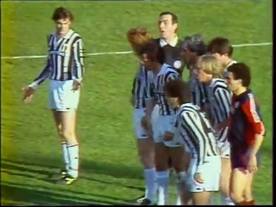 GENES - JUVENTUS TURIN  - 1983 - SAISON 1982/1983 -