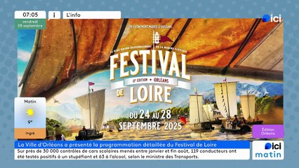 05/09/2025 - ici matin par ici Orléans en vidéo