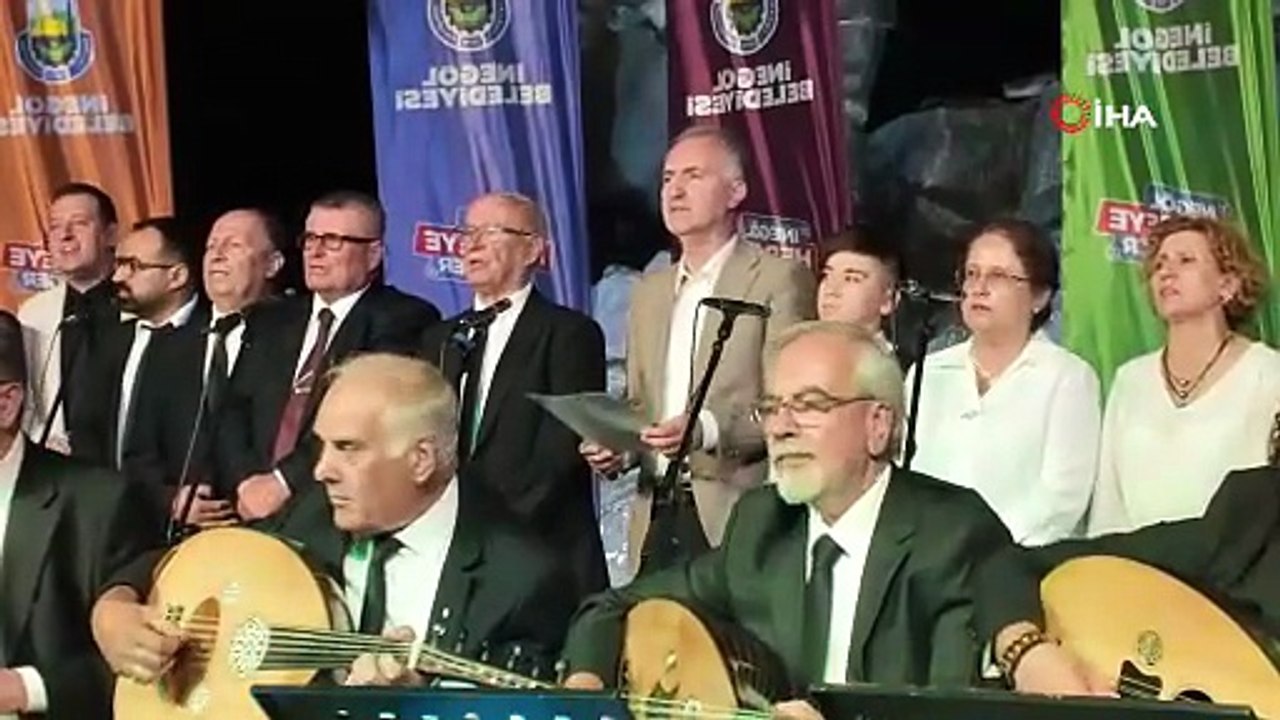 İnegöl Belediyesi TSM korosundan muhteşem konser