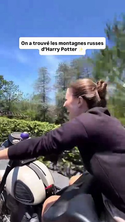 On a trouvé les montagnes russes version Harry Potter ✨