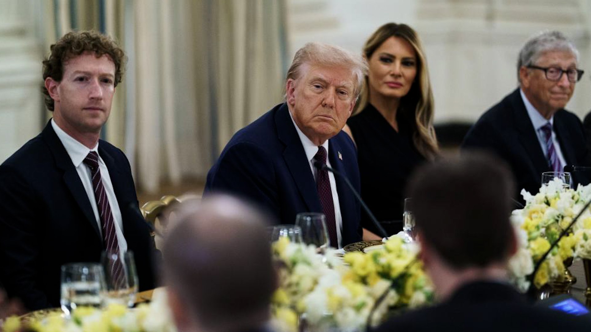 El presidente Donald Trump recibi� en la Casa Blanca a un influyente grupo de ejecutivos tecnol�gicos, donde present� investigaciones sobre inteligencia artificial y presumi� de las inversiones que las empresas est�n realizando en Estados Unidos.