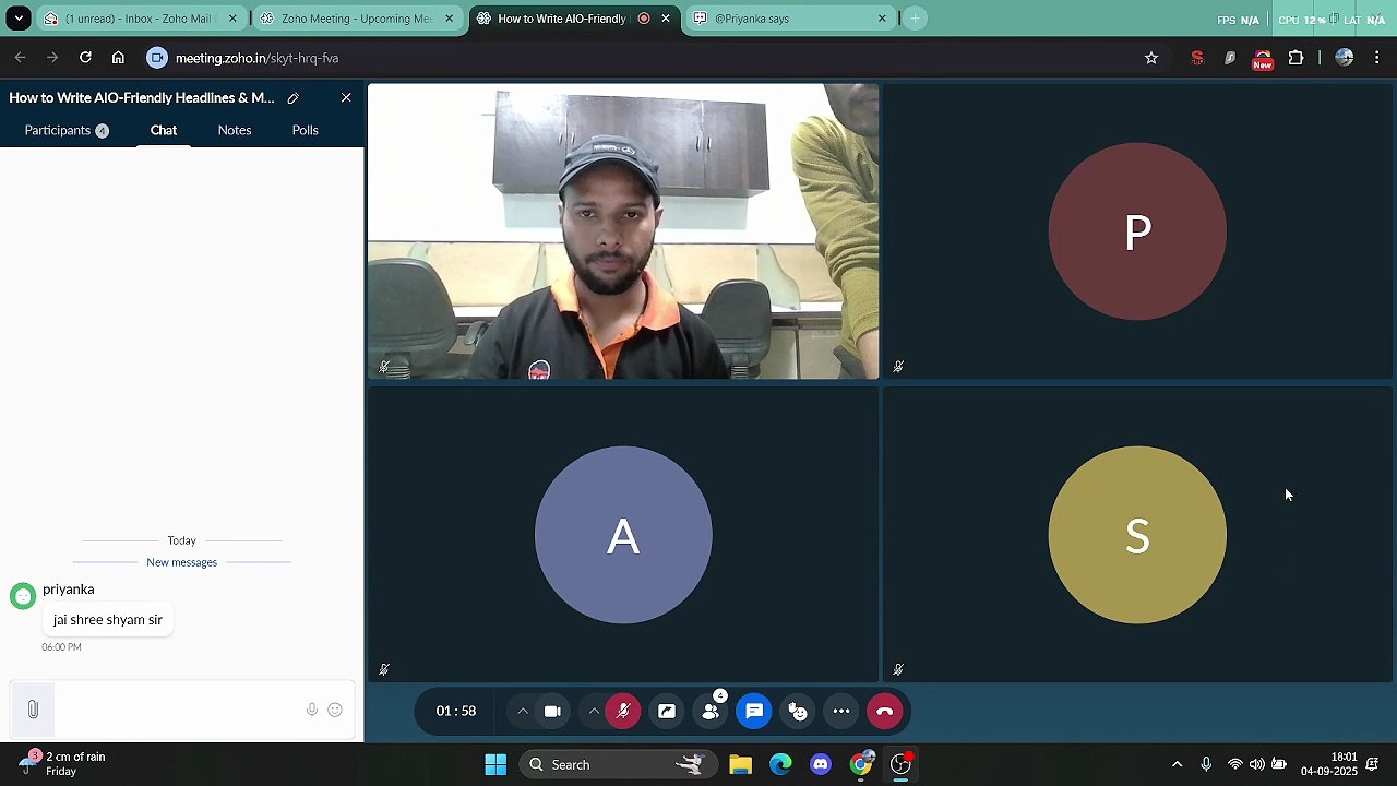 Writing AIO-Friendly Headlines & Meta Descriptions + Structuring Articles - Content Writing Course batch - 3