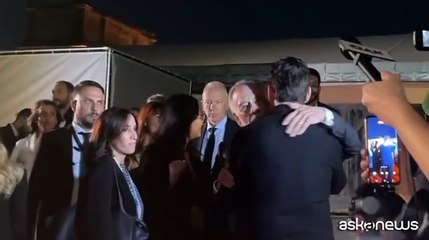 Francis Ford Coppola Cinecittà per il red carpet di "Megalopolis"