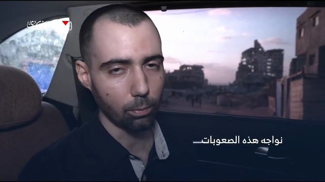 كتائب القسام تنشر فيديو لأسيرين إسرائيليين