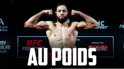 UFC Paris 4 : Imavov, Saint-Denis, Sola... nos Français face à la pesée !