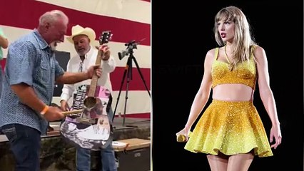 Furia texana sulla chitarra di Taylor Swift: un uomo la compra all'asta per 4mila dollari e la distrugge