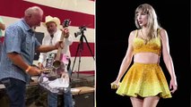 Furia texana sulla chitarra di Taylor Swift: un uomo la compra all'asta per 4mila dollari e la distrugge