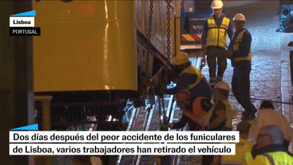 El funicular de Lisboa ha sido retirado dos días después del accidente