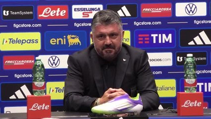 Italie - Gattuso n’a "pas le temps de s’émouvoir" avant ses débuts à la tête de la Nazionale