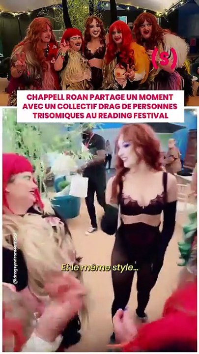 Après son concert au Reading Festival, Chappell Roan a partagé un moment backstage avec Drag Syndrom