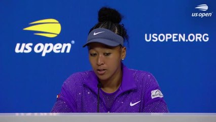 US Open - Osaka : ''Je ne suis pas triste''