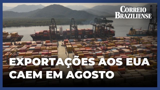 Tarifaço: exportações aos EUA caem 18,5% em agosto