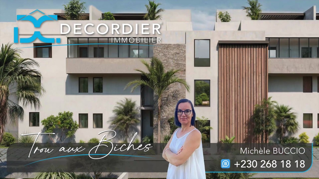 🏡 DECORDIER IMMOBILIER Maurice MA7-1670 – Duplex Neuf à vendre - Trou aux Biches