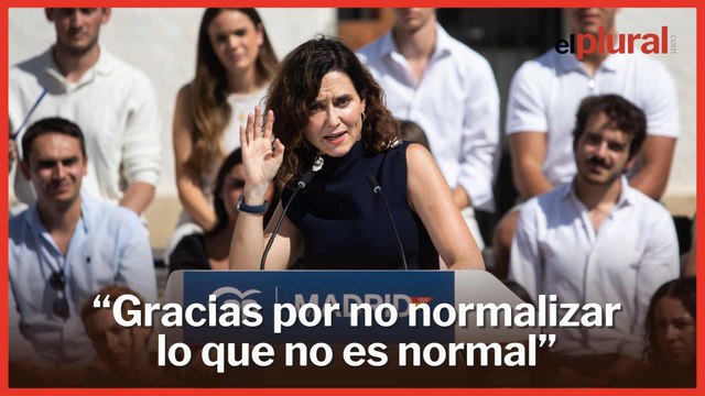 Ayuso agradece a Feijóo su ausencia en la apertura del año judicial entre insultos a Sánchez