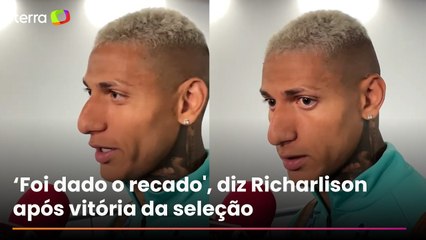 Richarlison destaca ‘clima leve’ e diz que ‘já foi dado o recado’ após jogo contra o Chile