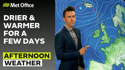 Met Office Friday Afternoon Weather Forecast