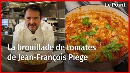 Jean-François Piège : La brouillade de tomates