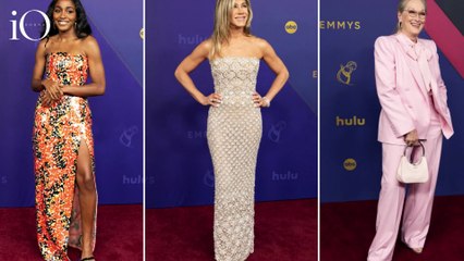 Tre generazioni, tre stili diversi agli Emmy 2024: i look di Ayo Edebiri, Jennifer Aniston e Meryl Streep