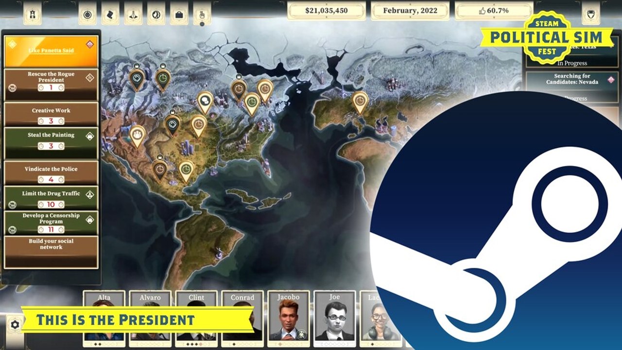 Beim neuen Steam Sale kommen Politiker und Strategen auf ihre Kosten - Der Trailer verrät bereits die ersten Angebote