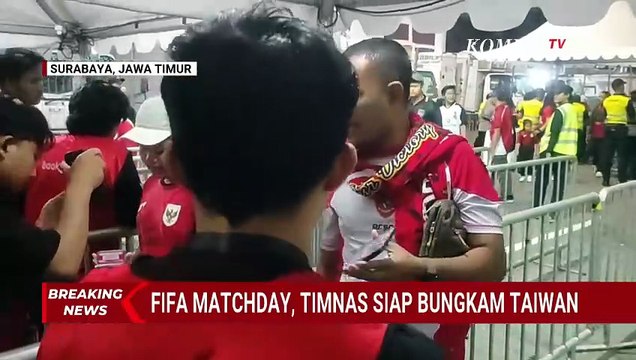 Suporter Memadati Gelora Bung Tomo, Antusias Jelang Timnas Indonesia vs Taiwan di Laga FIFA Matchday