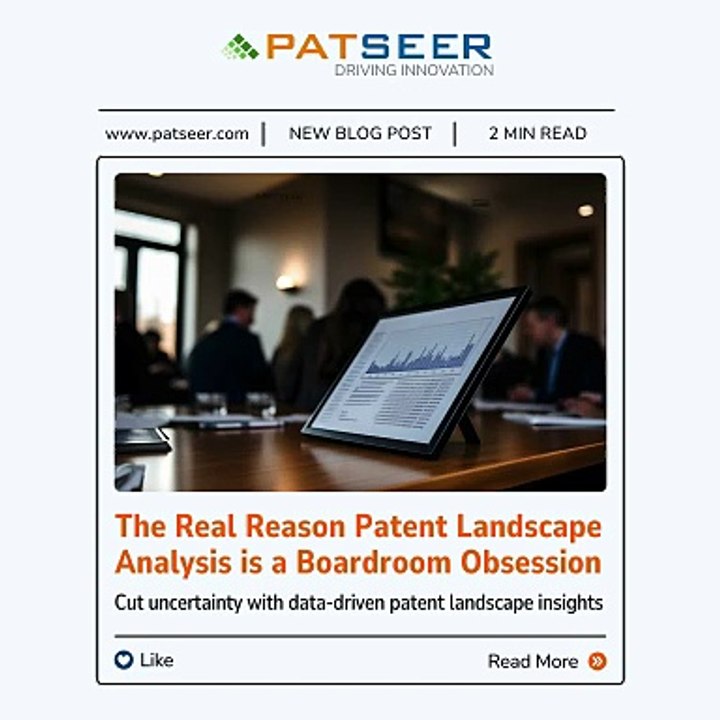 The Real Reason Patent Landscape Analysis is a Boardroom Obsession
