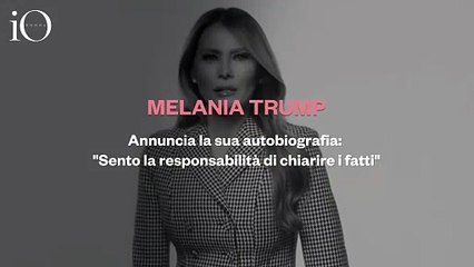 Melania Trump rompe il silenzio: arriva il memoir che promette di svelare «la verità»