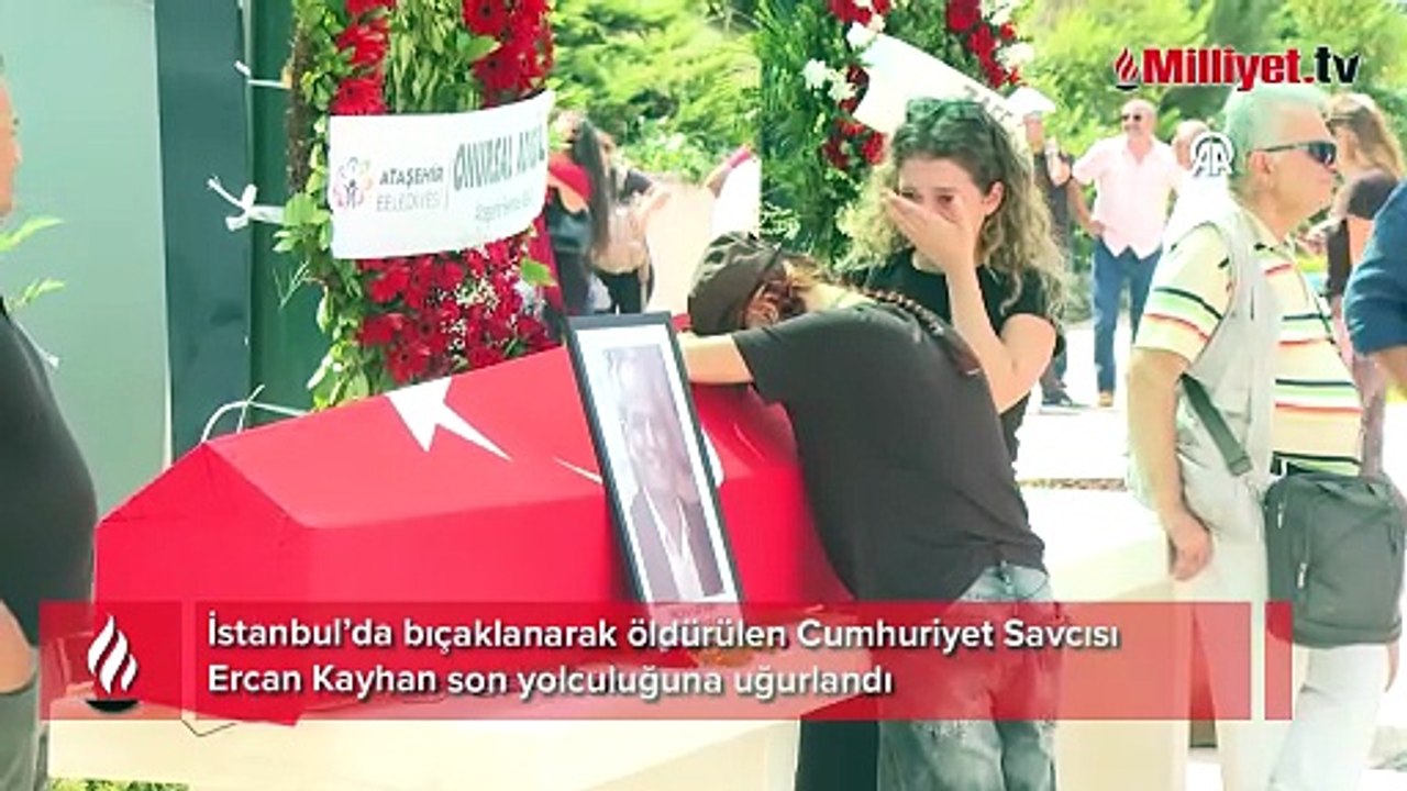 İstanbul’da bıçaklanarak öldürülen Cumhuriyet Savcısı Ercan Kayhan son yolculuğuna uğurlandı