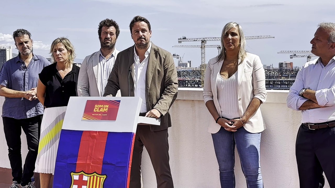 Joan Camprubí, portavoz de Som un Clam, sobre el Camp Nou: "La adjudicación ha sido un fracaso"