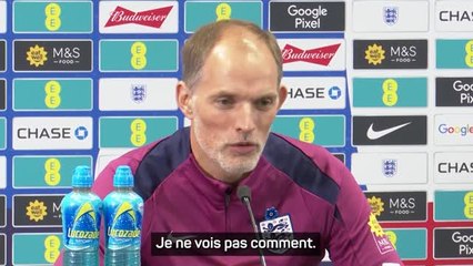 Angleterre - Tuchel : "Il n'y a pas de malédiction sur l'équipe anglaise"