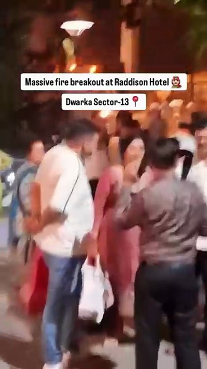 Delhi Radisson Hotel Fire Breakout 2025 | Latest News & Update 🚨🔥