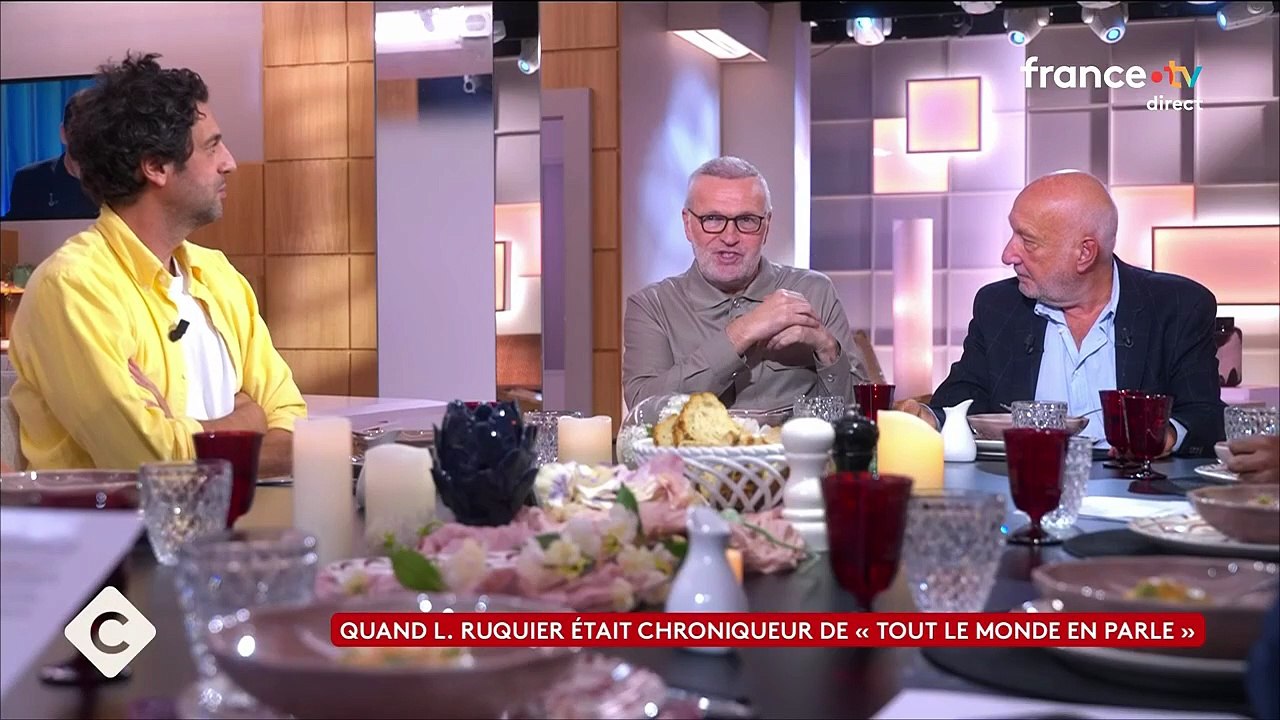 Laurent Ruquier évoque avec émotion ses relations compliquées avec Thierry Ardisson dans "C à vous" ce 4 septembre 2025