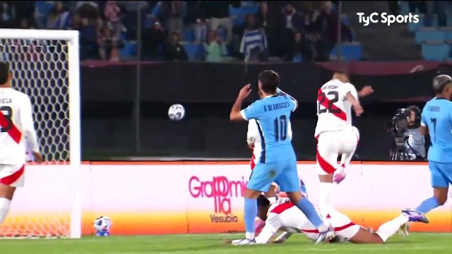 Uruguay 3 - 0 Perú | Eliminatorias Sudamericanas Mundial 2026 | Fecha 17