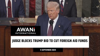 Judge blocks Trump bid to cut foreign aid funds