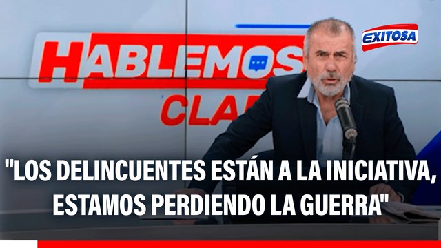 Nicolás Lúcar sobre atentado en Trujillo: Los delincuentes están a la iniciativa, estamos perdiendo la guerra