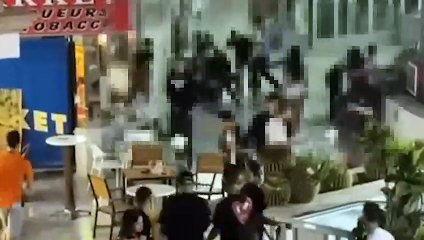 La pelea entre menores que provocó la gran redada policial en el CC Plaza