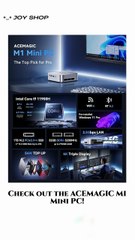 ACEMAGIC M1: Core i9 Mini PC Power!  #ACEMAGIC #MiniPC #Tech #i9 #Gaming #AmazonFinds #AmazonDeals #AmazonTech #OnlineShopping #ShopNow