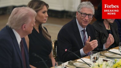 Bill Gates Discusses Working With Trump On Global Health, Vaccines At Tech CEO Dinner