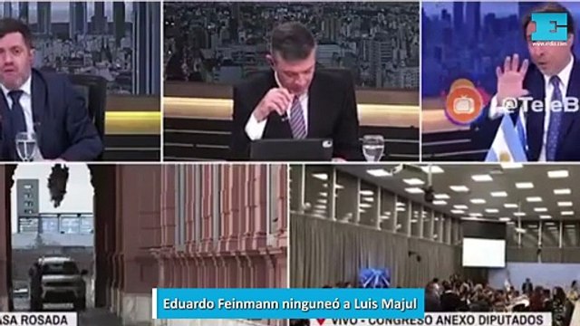 Eduardo Feinmann ninguneó a Luis Majul