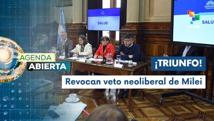Agenda Abierta 05-09 Senado argentino revocó veto presidencial