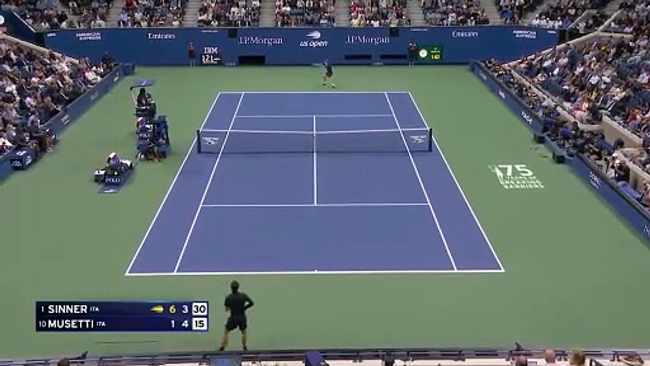 Jannik Sinner vs Lorenzo Musetti | Resumen | 2025 US Open