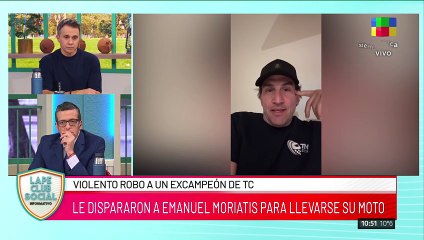 Violento asalto al excampeón de TC Emanuel Moriatis en la Panamericana