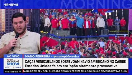 Caribe vira palco de TENSÃO entre EUA e VENEZUELA; ENTENDA