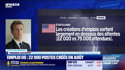 L'éco du monde : Rapport sur l'emploi US, quel impact pour la FED ? - 05/09