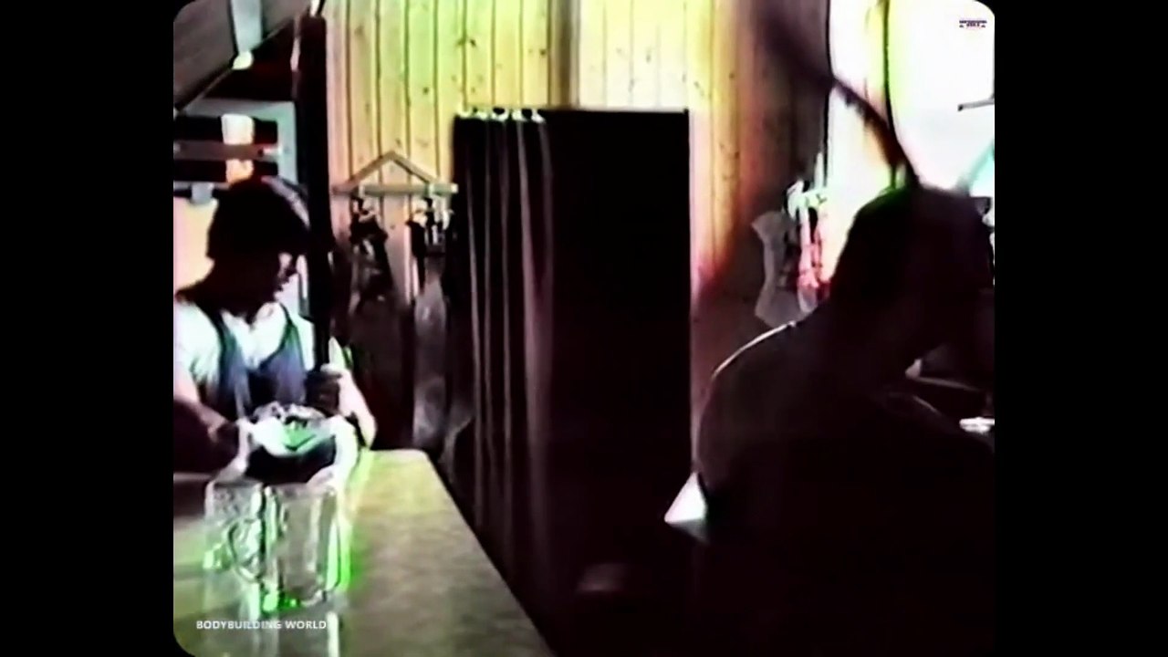 Jeff King – Bodybuilding Training in Rabengasse (1984)