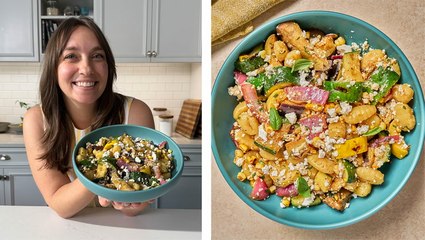 Summer Vegetable Gnocchi Salad Recipe