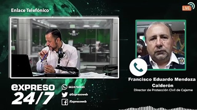 Lluvias en Cajeme: saldo blanco pese a socavón y camión accidentado