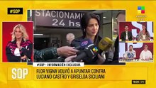 Flor Vigna volvió a hablar de Luciano Castro y empatizó irónicamente con Griselda Siciliani