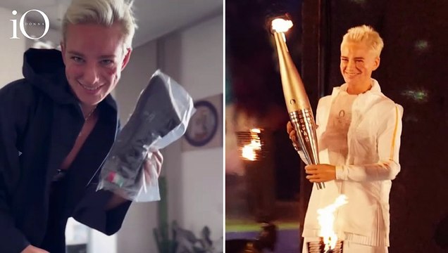 Calzini no, torcia sì: l'ironia della tedofora Bebe Vio per l'apertura delle Paralimpiadi 2024